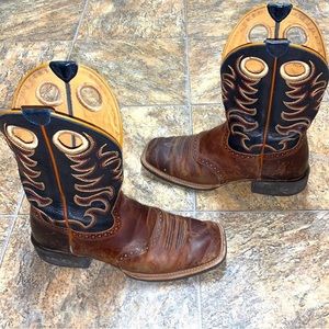 CODY JAMES  ~MEN'S BROWN LEATHER COWBOY WESTERN BOOTS~ SIZE 9.5 D